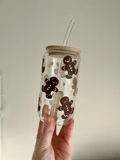 Christmas Can Cups *straw included*