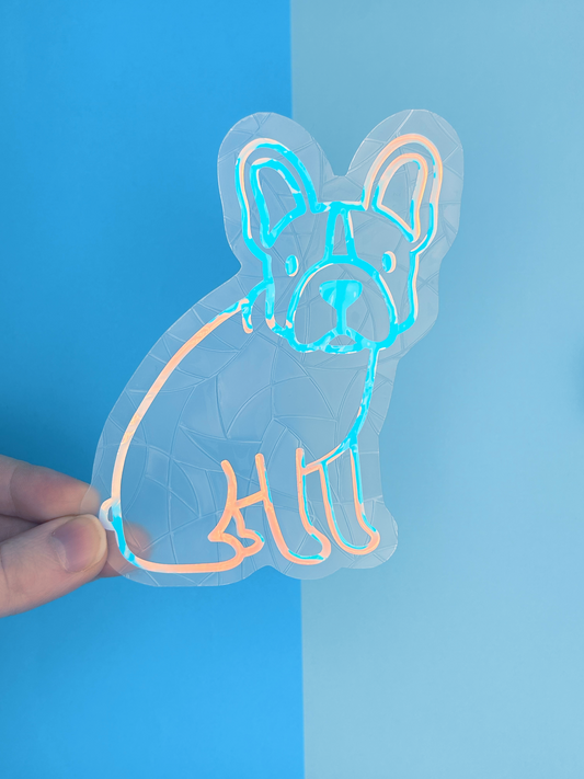 French Bulldog Suncatcher