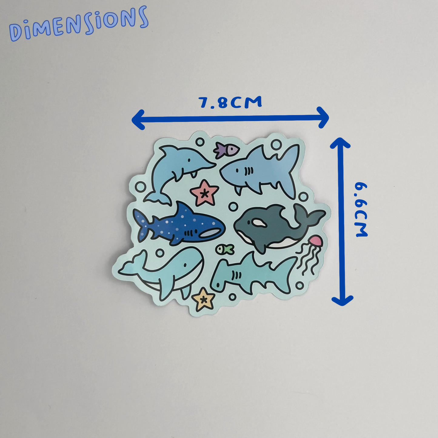 Ocean Buddies Single Sticker