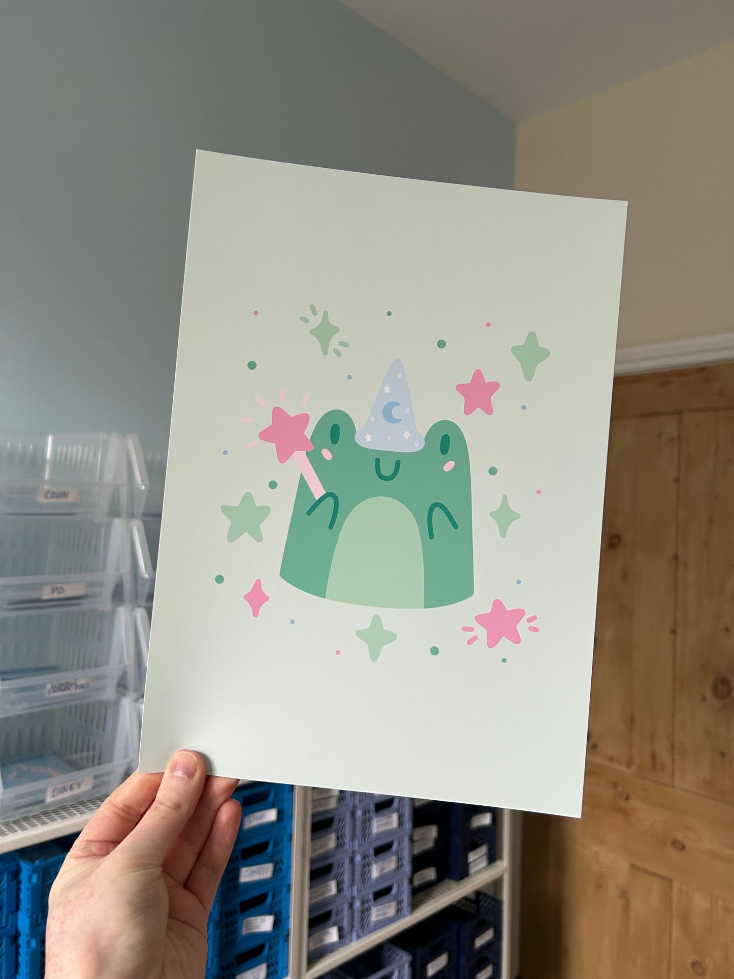Magical Frog Print