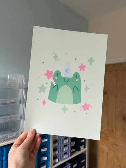 Magical Frog Print