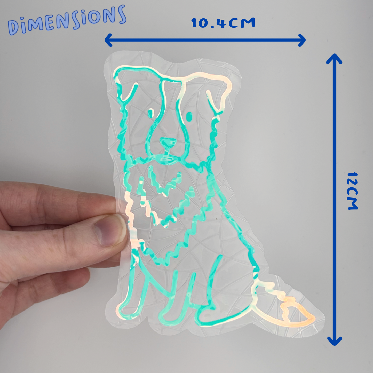 Border Collie Suncatcher