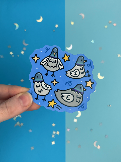 Pigeon Pals Single Sticker