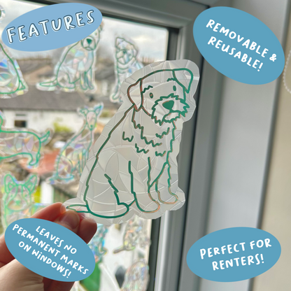 Border Terrier Suncatcher