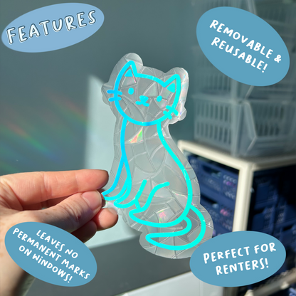 Sitting Cat Suncatcher