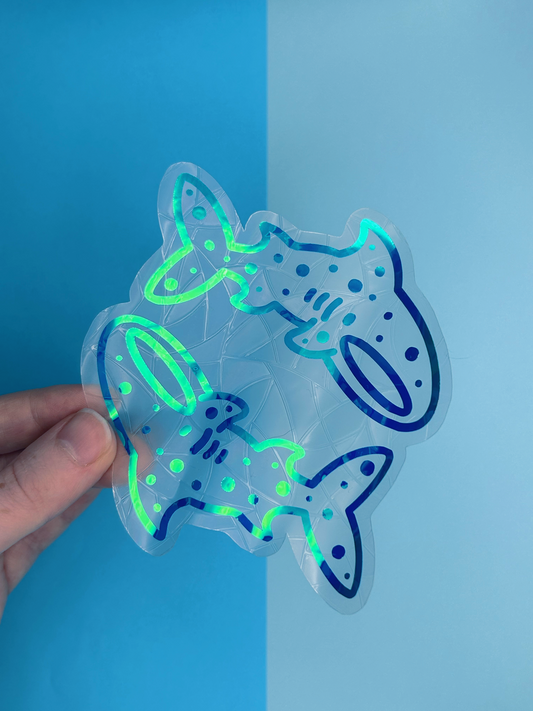 Whale Shark Pals Suncatcher
