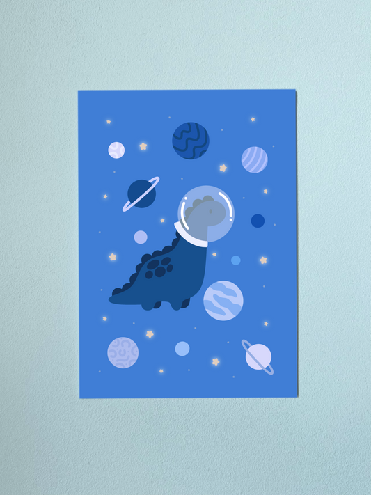 Stomp in Space Print