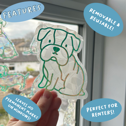 Bulldog Suncatcher