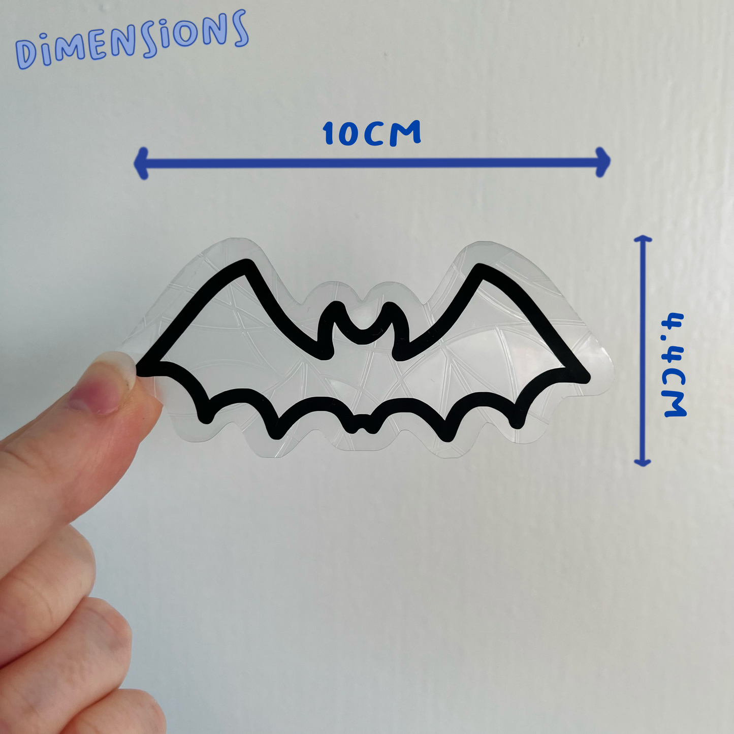 Black Bat Suncatcher Set