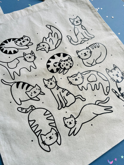 Cat Lovers Tote Bag