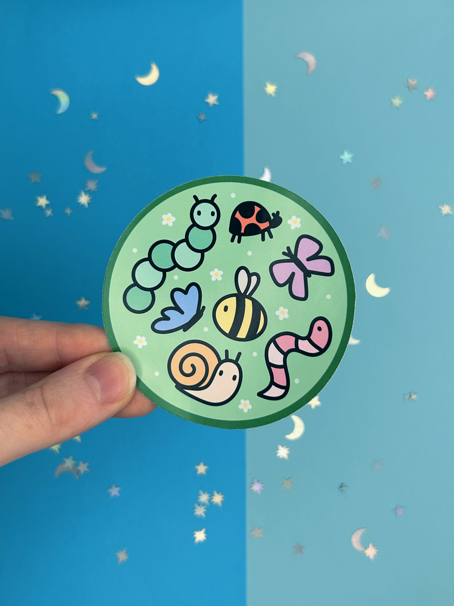 Garden Friends Single Sticker