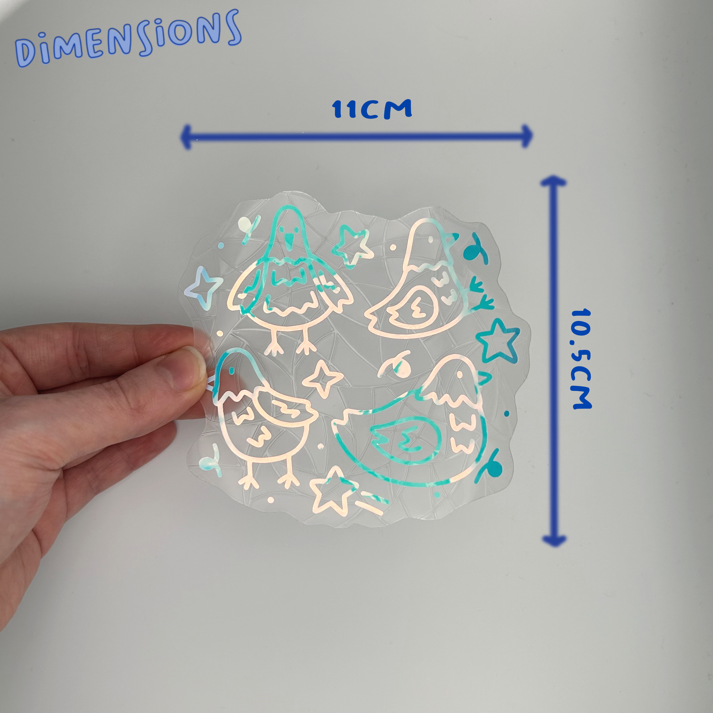 Pigeon Pals Suncatcher