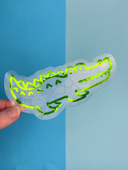 Barry the Crocodile Suncatcher