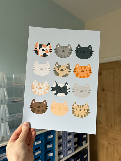 Cat Lovers Print