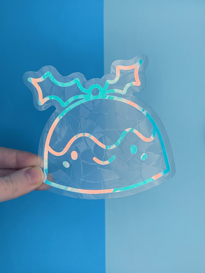 Christmas Pudding Suncatcher