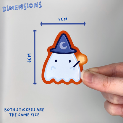 Magical Ghosties Single Sticker Set