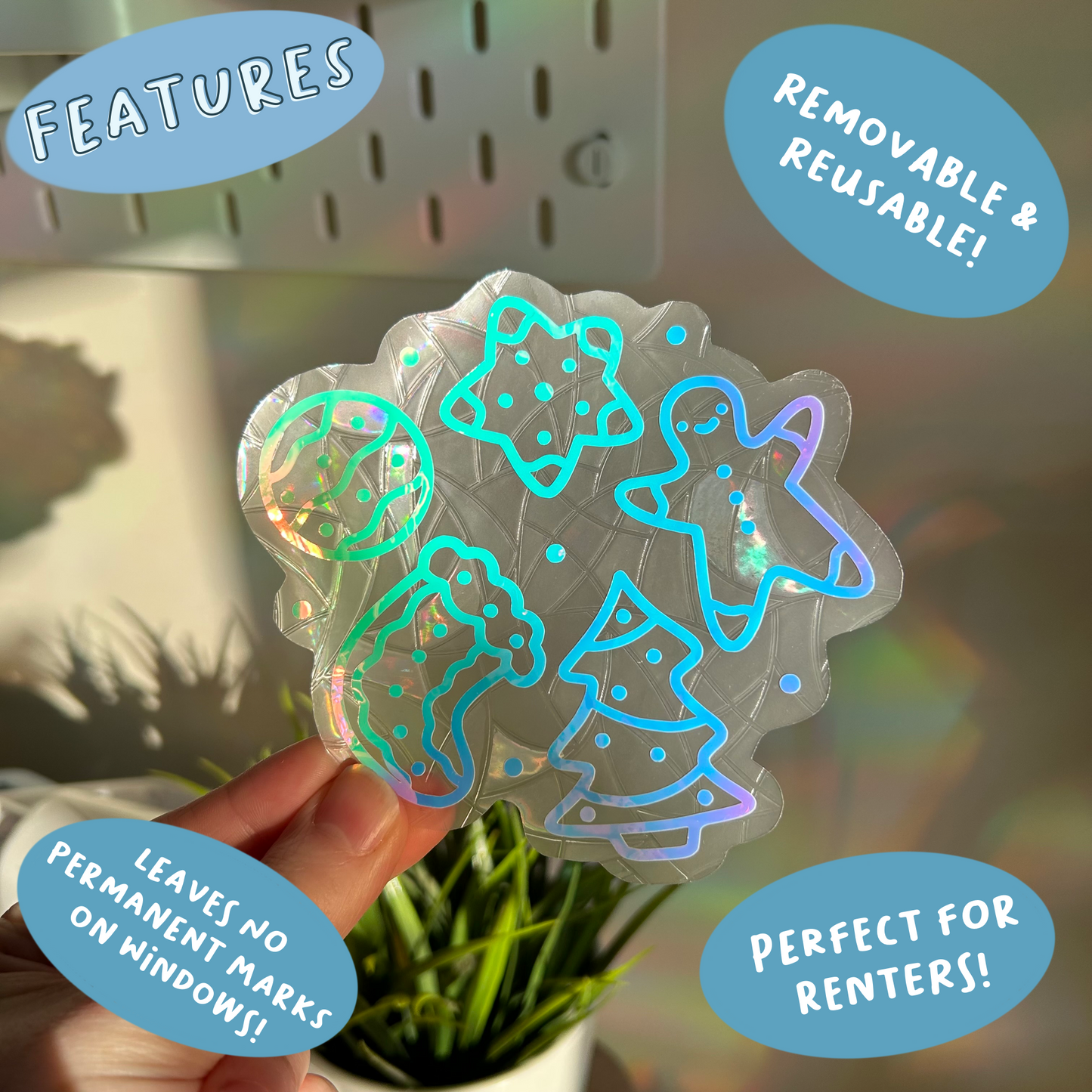 Christmas Cookies Suncatcher