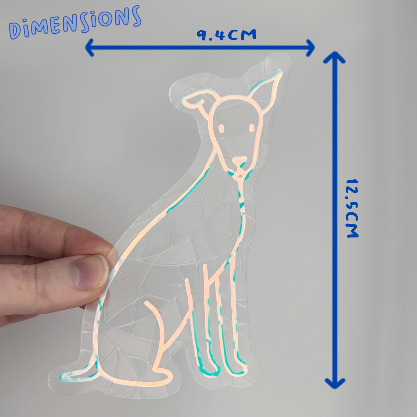 Whippet Suncatcher