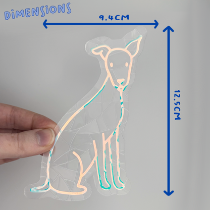 Whippet Suncatcher