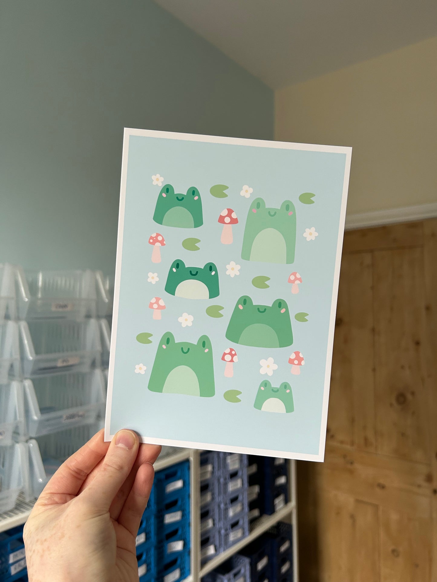 Frog Friends Print