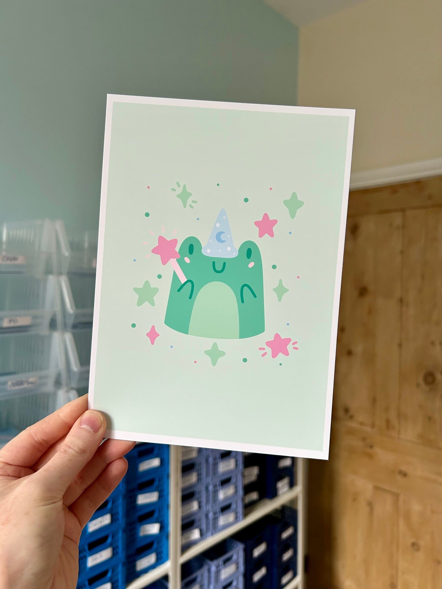 Magical Frog Print