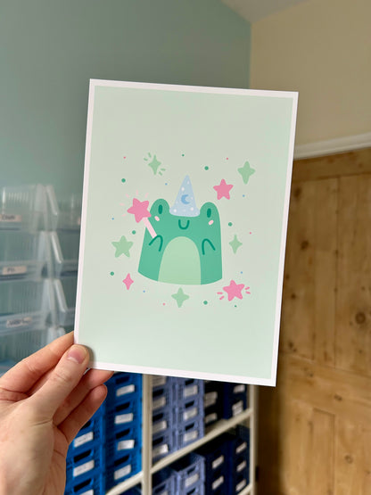 Magical Frog Print