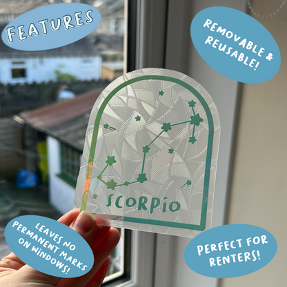Scorpio Constellation Suncatcher