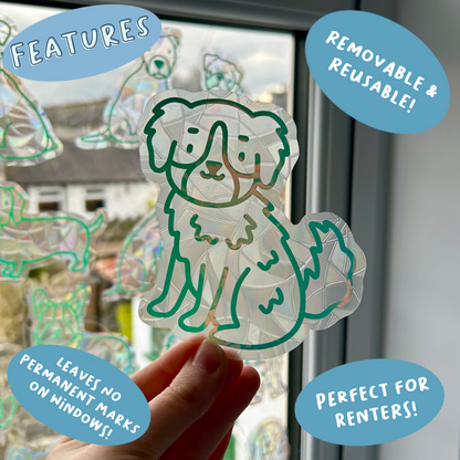 Bernese Mountain Dog Suncatcher