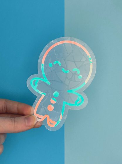 Gingerbread Man Suncatcher