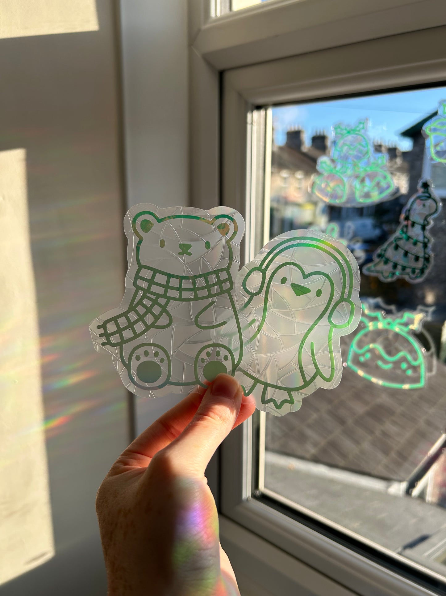 Festive Friends Suncatcher Set