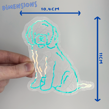 Cockapoo Suncatcher