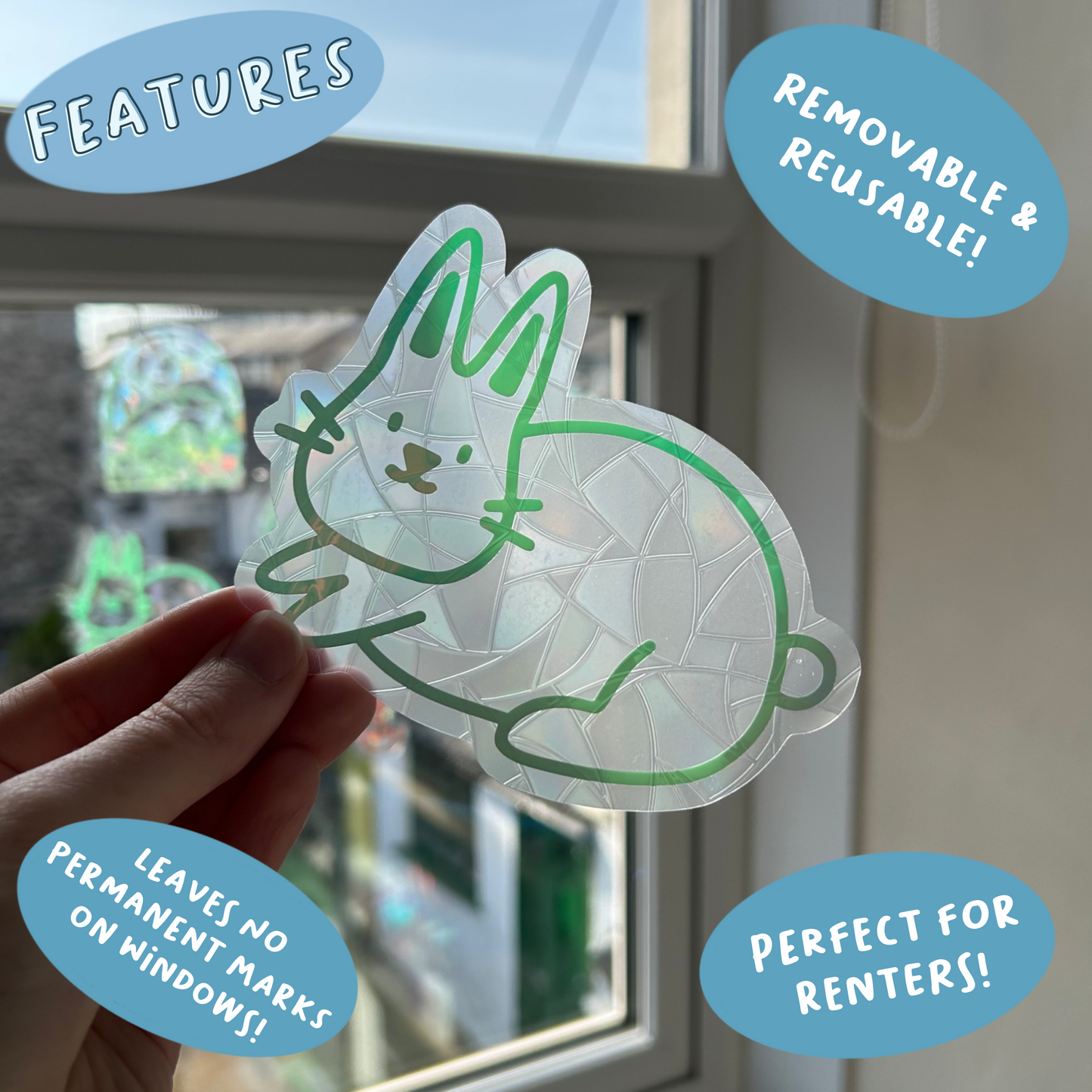 Rabbit Suncatcher