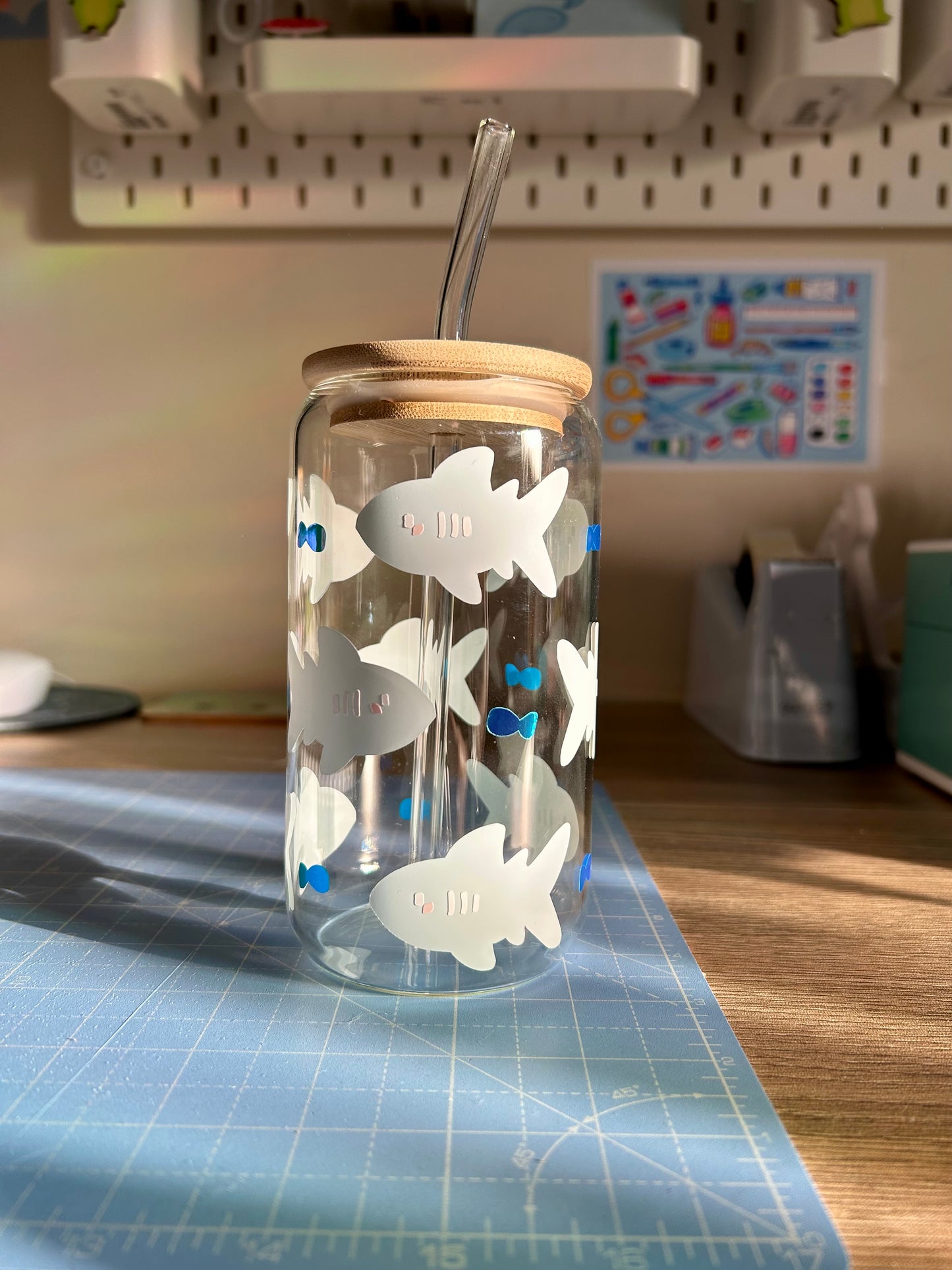 Shark Buddies Can Cup