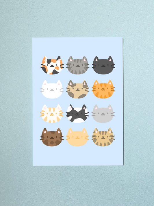 Cat Lovers Print