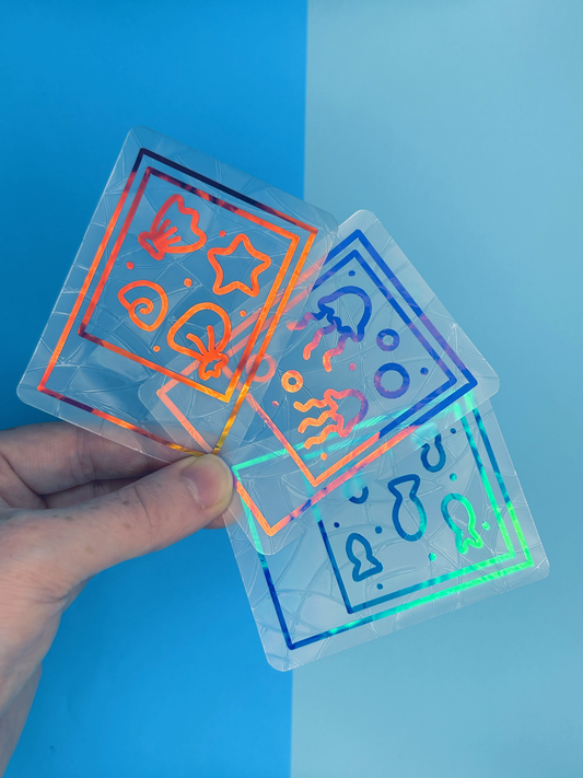 Mini Sealife Photo Suncatcher Set