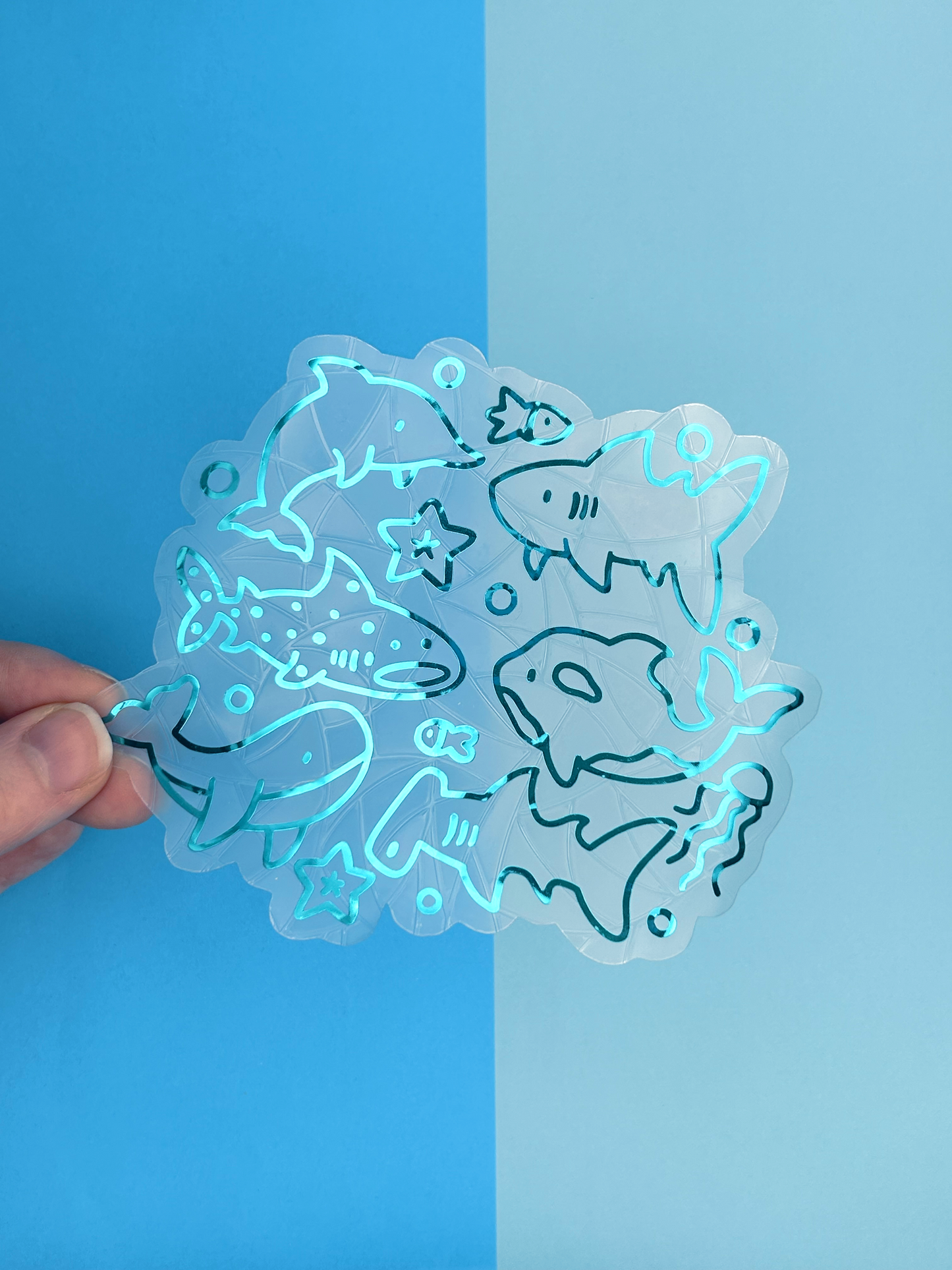Ocean Buddies Suncatcher Sticker