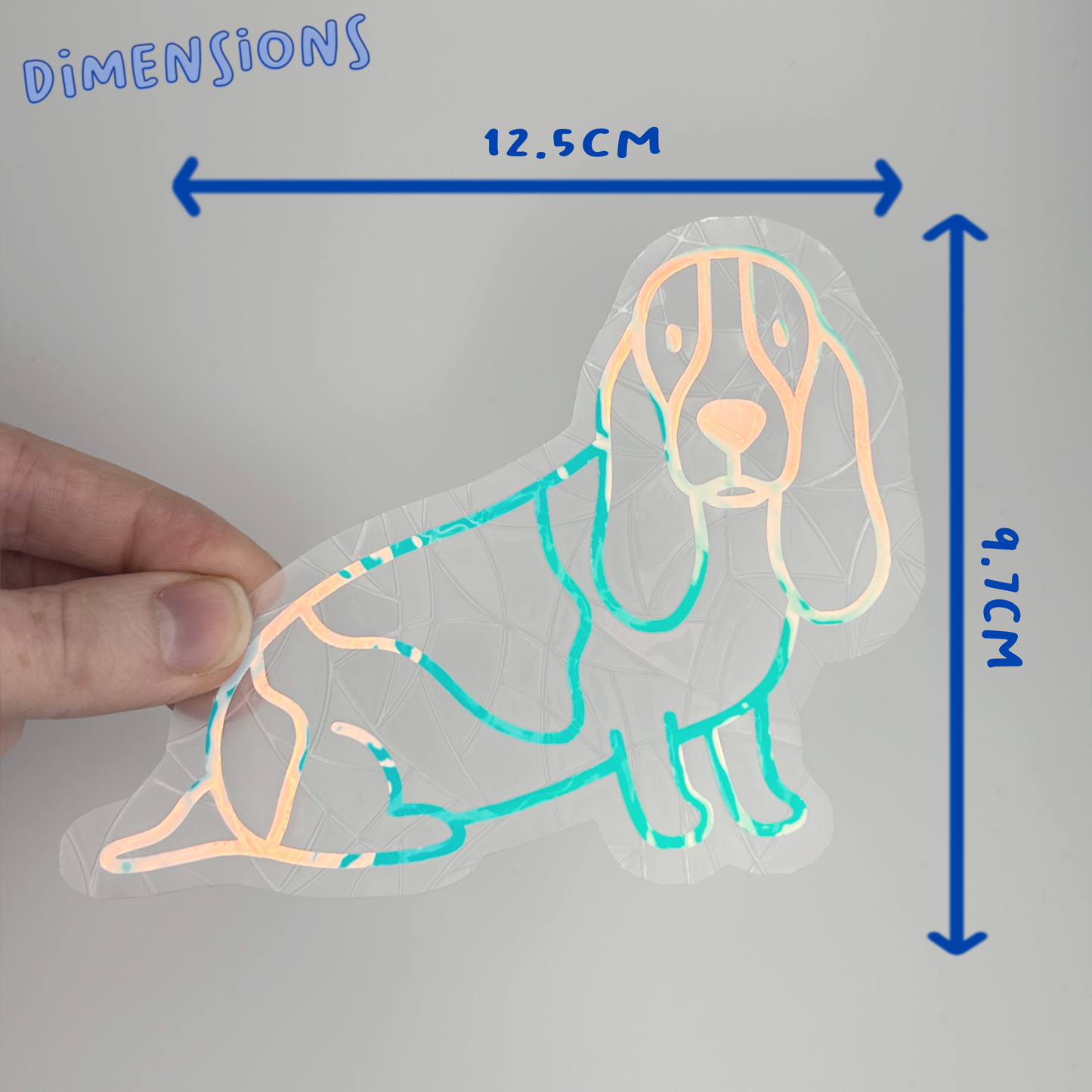 Basset Hound Suncatcher
