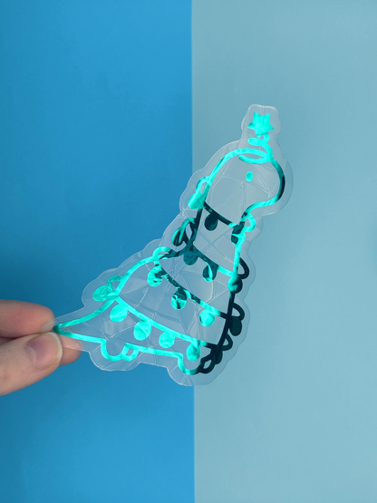 Christmas Tree Dino Suncatcher