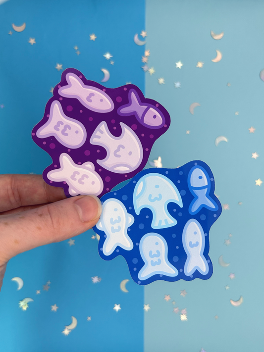 Fish Buddies Single Sticker Set