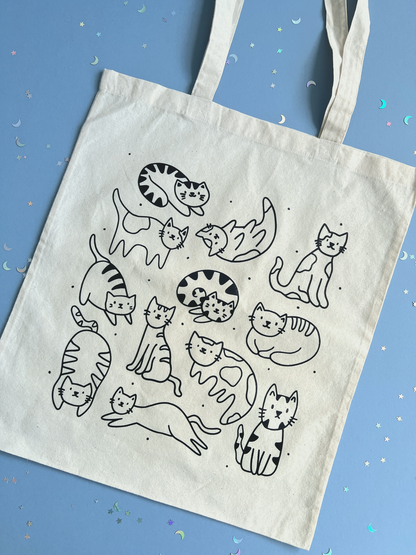 Cat Lovers Tote Bag