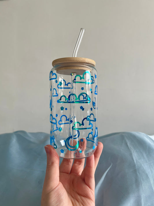 Cloudy Skies Can Cup