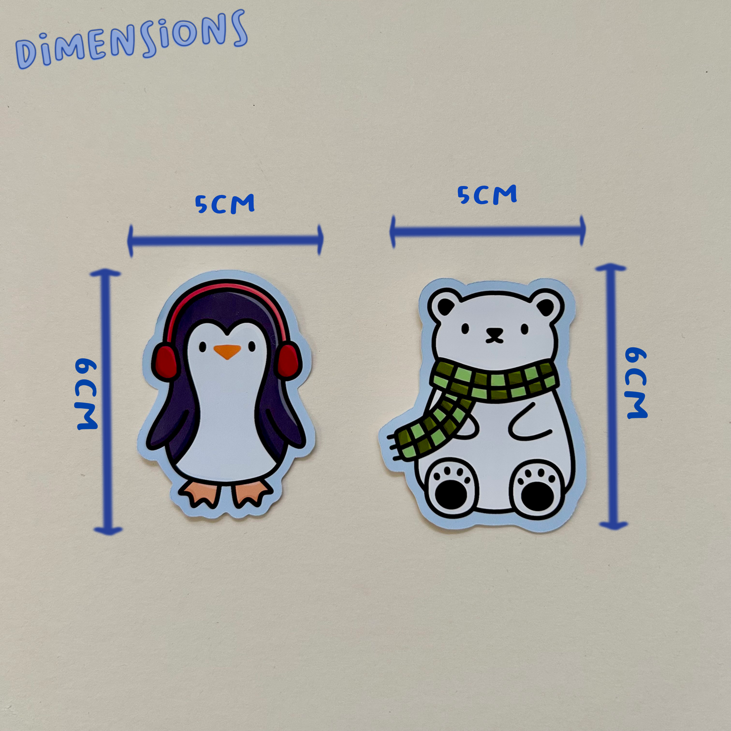 Festive Friends Single Sticker Set