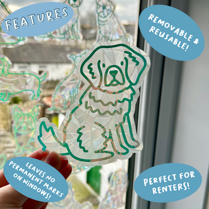 Newfoundland Dog Suncatcher