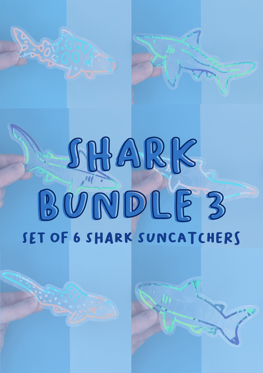 Shark Suncatchers Bundle 3