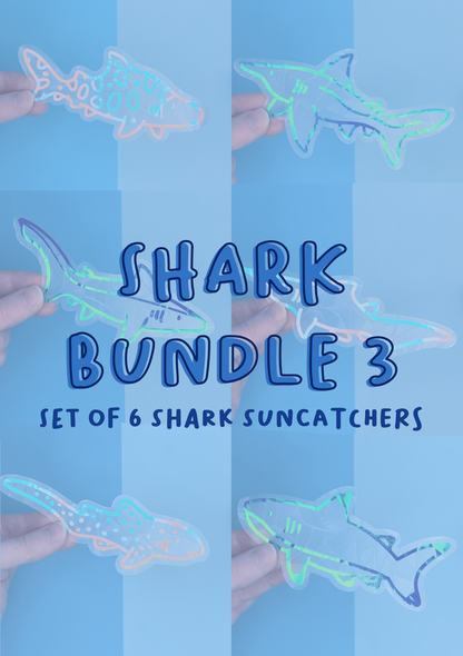 Shark Suncatchers Bundle 3