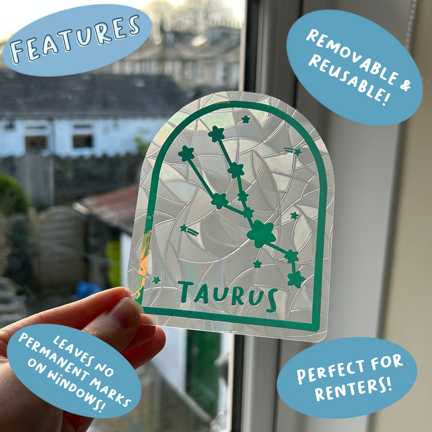 Taurus Constellation Suncatcher
