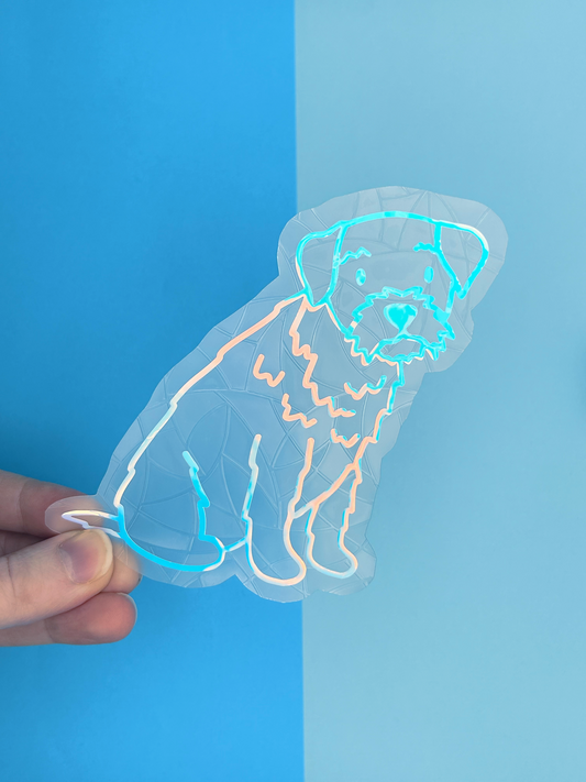 Border Terrier Suncatcher