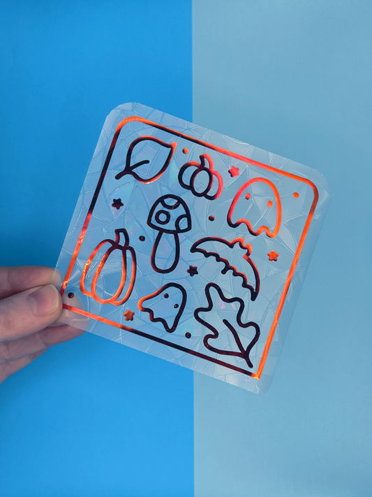 Spooky Doodles Suncatcher