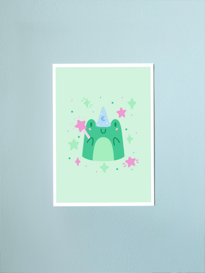 Magical Frog Print