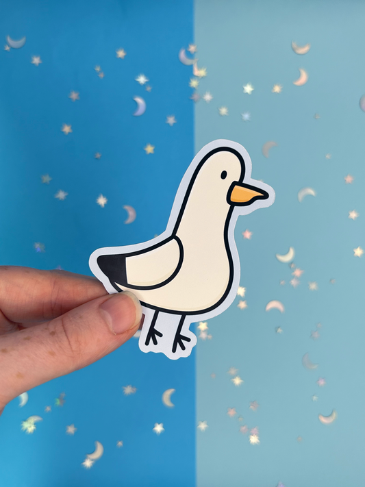 Steve the Seagull Single Sticker